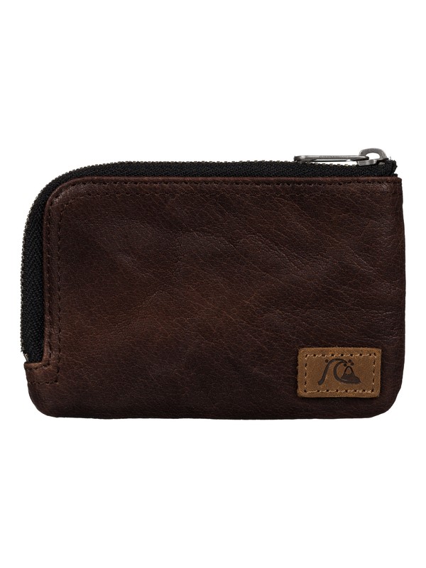 quiksilver, Zip Trip - Porte-monnaie/Portefeuille en Cuir zippé, CHOCOLATE (ctk0) 0 Zip Trip - Porte-monnaie/Portefeuille en Cuir zippé EQYAA03214 Quiksilver