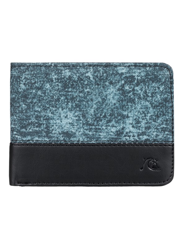 quiksilver, Baffled Wallet, DARK DENIM (brq0) 0 Baffled Wallet EQYAA03243 Quiksilver