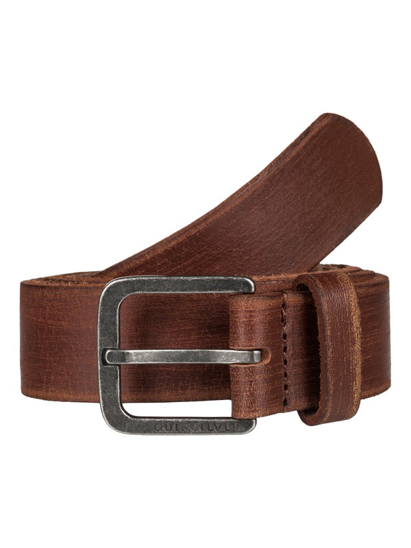 quiksilver, Edge Type - Cinturón De Cuero, BEAR (cqf0) 0 Edge Type - Cinturón De Cuero EQYAA03275 Quiksilver