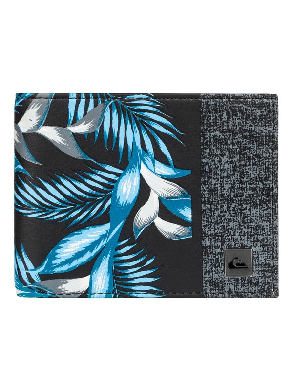 quiksilver, Freshness - Portefeuille, BONNIE BLUE CLASSIC FLOWER (bjb6) 0 Freshness - Portefeuille Bleu EQYAA03278 Quiksilver