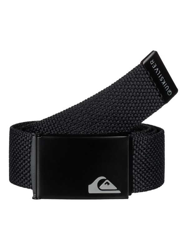 quiksilver, Principle Webbing Belt, BLACK (kvj0) 0 Principle Webbing Belt Black EQYAA03289 Quiksilver