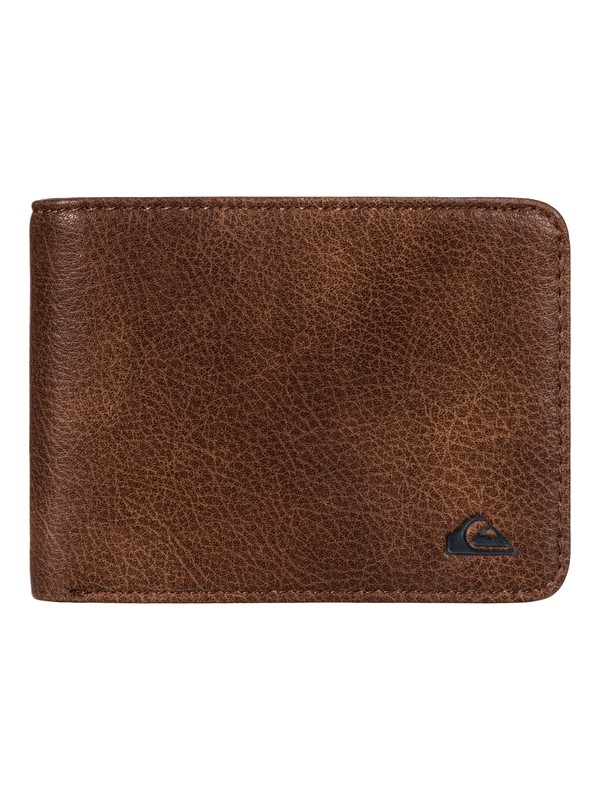 quiksilver, Slim Vintage Wallet, BEAR (cqf0) 0 Slim Vintage Wallet Brown EQYAA03300 Quiksilver