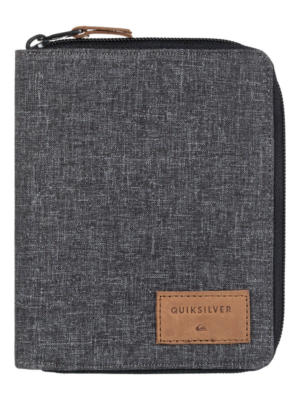quiksilver, Travel - Passport Wallet, BONNIE BLUE CLASSIC FLOWER (bjb6) 0 Travel - Passport Wallet EQYAA03313 Quiksilver