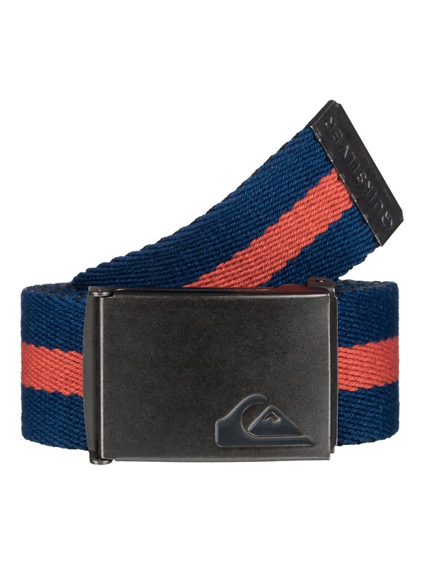 quiksilver, The Jam - Ceinture réversible, ESTATE BLUE (bsw0) 0 The Jam - Ceinture réversible Bleu EQYAA03352 Quiksilver