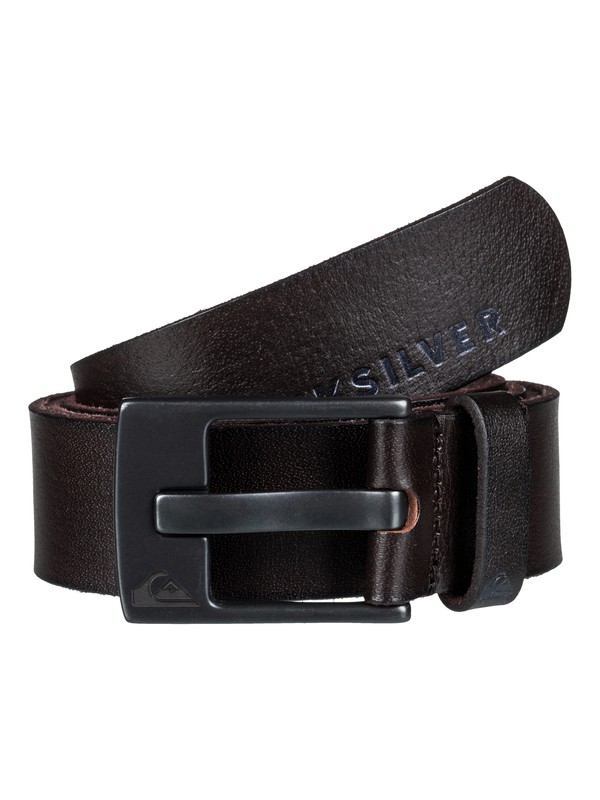 quiksilver, The Everyday - Ceinture en cuir, DEMITASSE (ctk0) 0 The Everyday - Ceinture en cuir EQYAA03450 Quiksilver