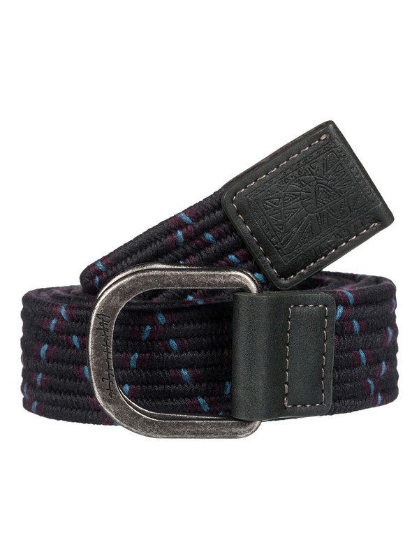 quiksilver, Ring Ring - Ceinture en tissu, BLACK (kvj0) 0 Ring Ring - Ceinture en tissu Noir EQYAA03452 Quiksilver