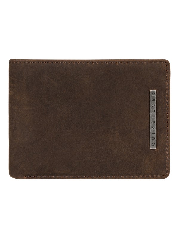 quiksilver, Gutherie - Portefeuille en cuir, COGNAC LEATHER (crn0) 0 Gutherie - Portefeuille en cuir EQYAA03463 Quiksilver