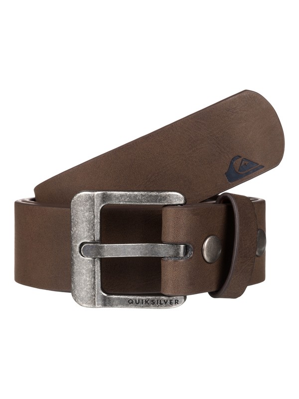 quiksilver, Main Street - Ceinture imitation cuir, CHOCOLATE (ctk0) 0 Main Street - Ceinture imitation cuir Marron EQYAA03476 Quiksilver