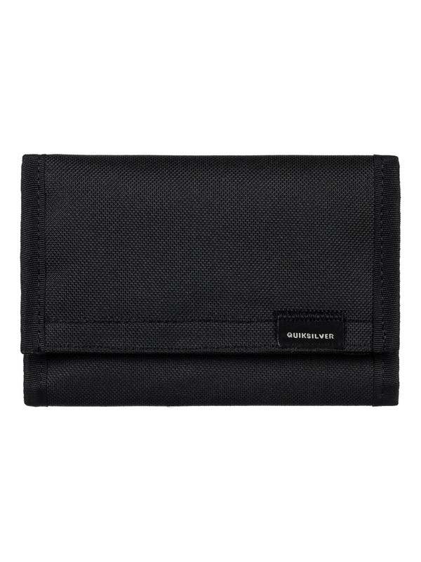 quiksilver, The Everydaily - Tri-Fold Wallet, BLACK (kvj0) 0 The Everydaily - Tri-Fold Wallet Black EQYAA03530 Quiksilver