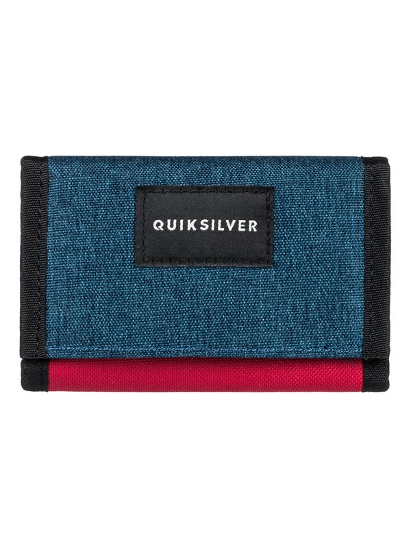 quiksilver, The Everydaily - Tri-Fold Wallet, QUIK RED (rqr0) 0 The Everydaily - Tri-Fold Wallet Red EQYAA03530 Quiksilver