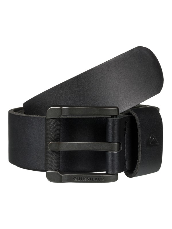 quiksilver, The EVerydaily - Ceinture en cuir, BLACK (kvj0) 0 The EVerydaily - Ceinture en cuir Noir EQYAA03546 Quiksilver