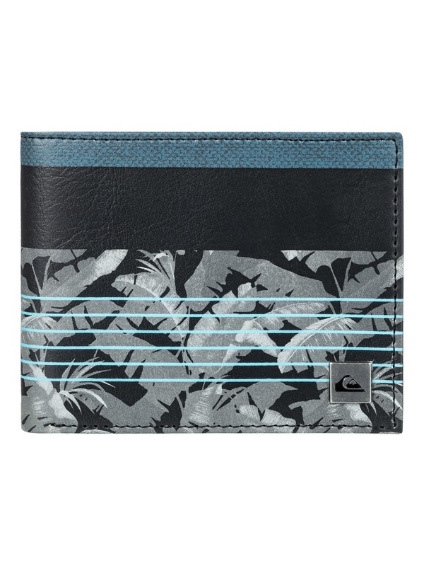 quiksilver, Freshness - Bi-Fold Wallet, BLACK (blk) 0 Freshness - Bi-Fold Wallet Black EQYAA03561 Quiksilver