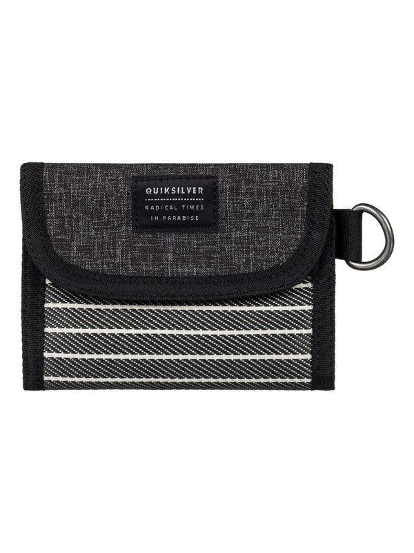 quiksilver, Scalop Plus - Portefeuille, DARK GREY HEATHER (ktfh) 0 Scalop Plus - Portefeuille Noir EQYAA03563 Quiksilver