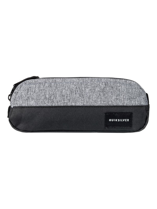 quiksilver, Tasmen - Pencil Case, LIGHT GREY HEATHER (sgrh) 0 Tasmen - Pencil Case Grey EQYAA03575 Quiksilver
