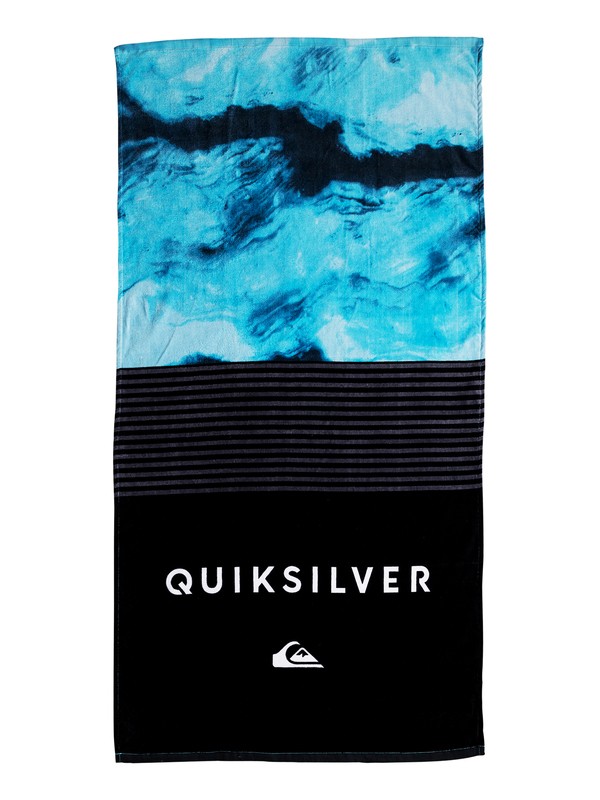 quiksilver, Freshness Beach Towel, IRON GATE (kzm0) 0 Freshness Beach Towel Black EQYAA03602 Quiksilver