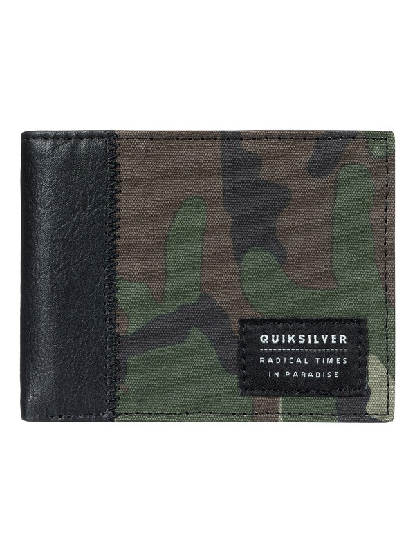 quiksilver, Men's Freshness Plus Tri-Fold Wallet, SCRATCH CAMO COLOUR (tmp6) 0 Men's Freshness Plus Tri-Fold Wallet Beige EQYAA03605 Quiksilver