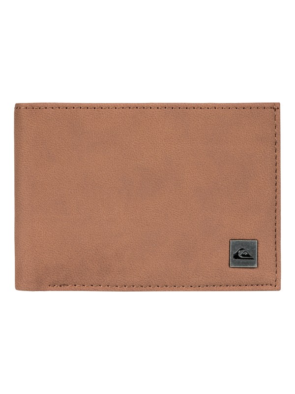 quiksilver, Men's Carmul Tri-Fold Wallet, BEAR (cqf0) 0 Men's Carmul Tri-Fold Wallet Brown EQYAA03618 Quiksilver