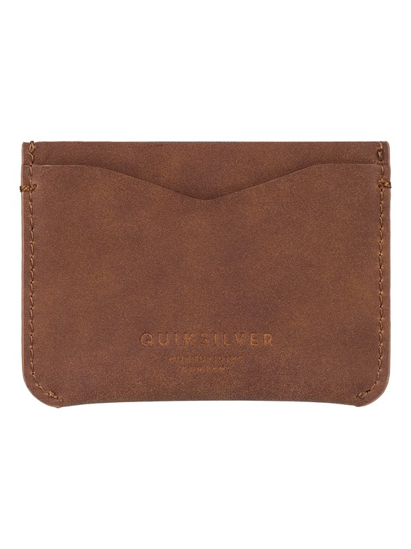 quiksilver, Quiksilver - Porte-cartes, TAN LEATHER (cpy0) 0 Quiksilver - Porte-cartes Marron EQYAA03650 Quiksilver