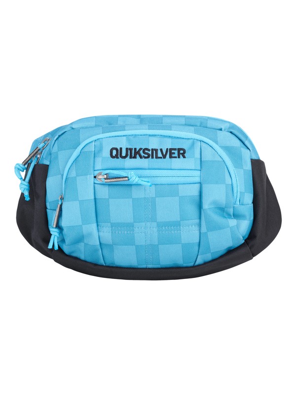 quiksilver, Traveler Waistpack, SMALL CHECKS CYAN (bmj6) 0 Traveler Waistpack EQYBA00018 Quiksilver