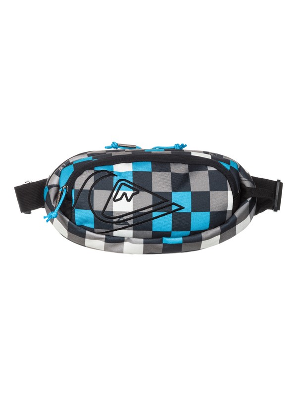 quiksilver, Smuggler Waistpack, SMALL CHECKS CYAN (bmj6) 0 Smuggler Waistpack EQYBA00039 Quiksilver