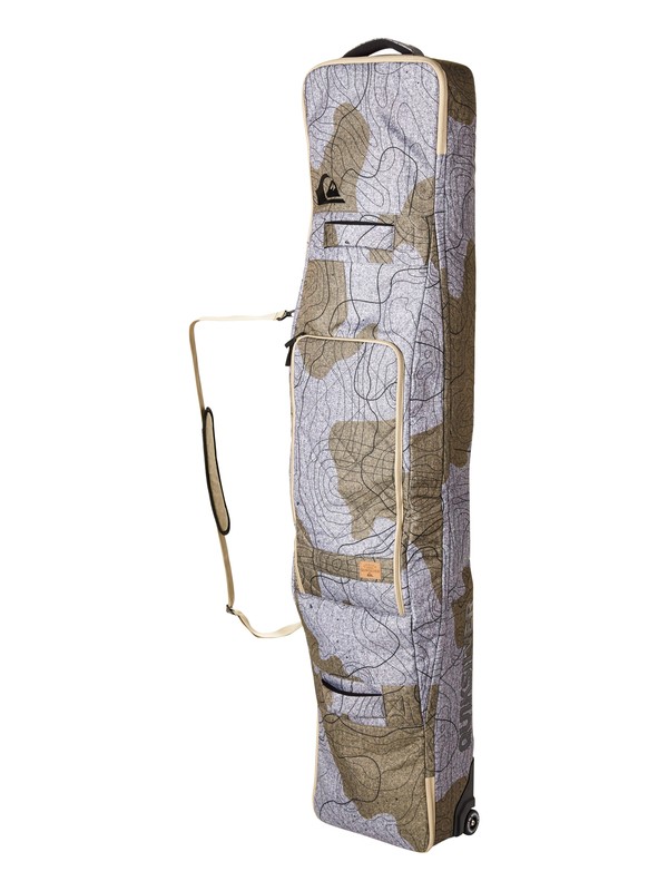 quiksilver, Platted Snowboard Bag, TOPO WOOL (tkj1) 0 Platted Snowboard Bag EQYBA00055 Quiksilver