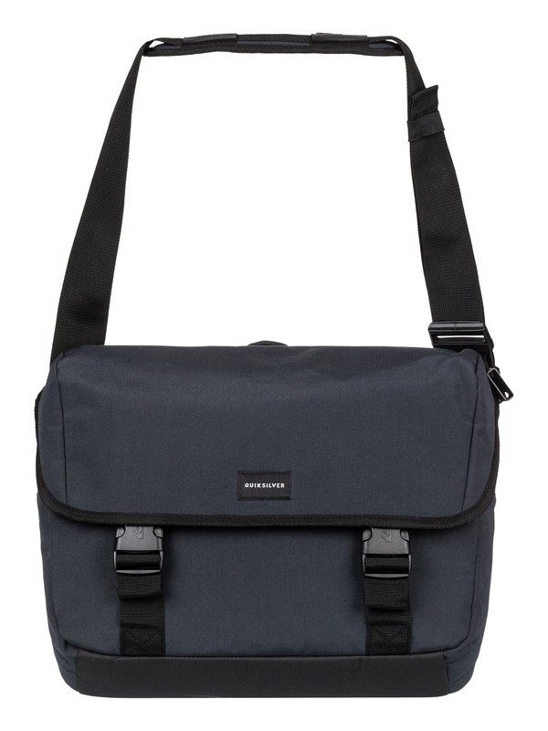 quiksilver, Carrier - Messenger Bag, TRUE BLACK (kvjw) 0 Carrier - Messenger Bag Black EQYBA03065 Quiksilver