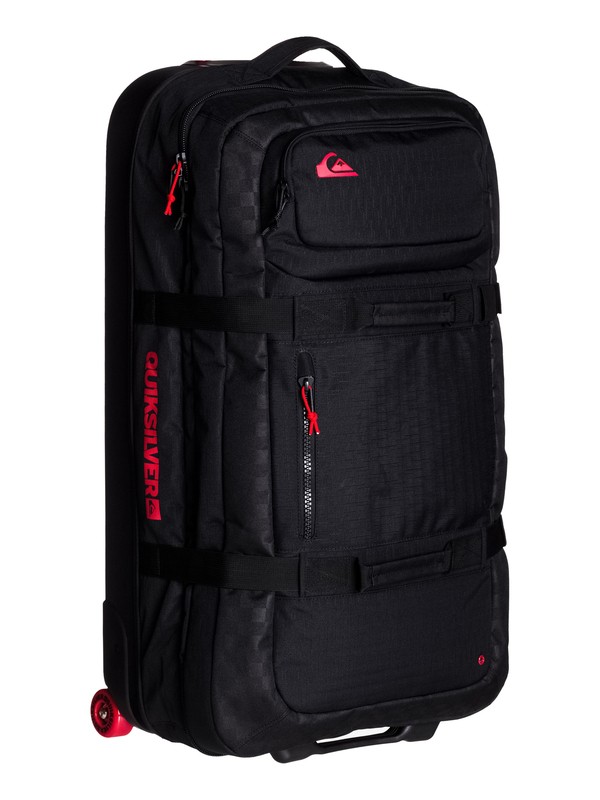 quiksilver, The Reach Cordura Suitcase, BLACK (kvj0) 0 The Reach Cordura Suitcase EQYBL03020 Quiksilver
