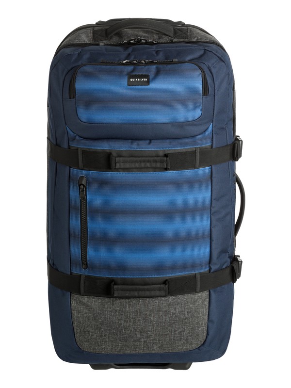 quiksilver, Reach 110L Large Wheeled Suitcase, NAVY BLAZER (byj0) 0 Reach 110L Large Wheeled Suitcase Blue EQYBL03099 Quiksilver