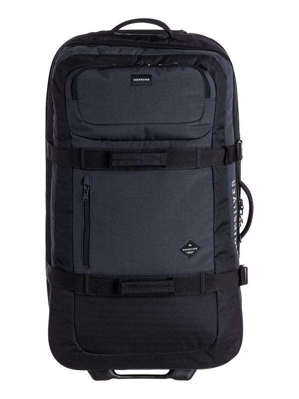 quiksilver, Чемодан на колесиках Reach 100L, TRUE BLACK (kvjw) 0 Чемодан на колесиках Reach 100L Черный EQYBL03099 Quiksilver