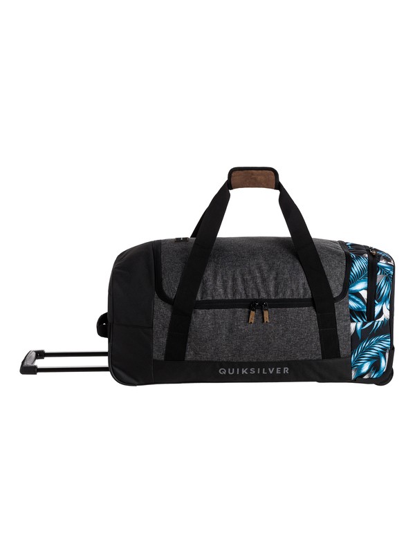 quiksilver, Centurion - Grand sac duffle à roulettes, BONNIE BLUE CLASSIC FLOWER (bjb6) 0 Centurion - Grand sac duffle à roulettes Bleu EQYBL03111 Quiksilver