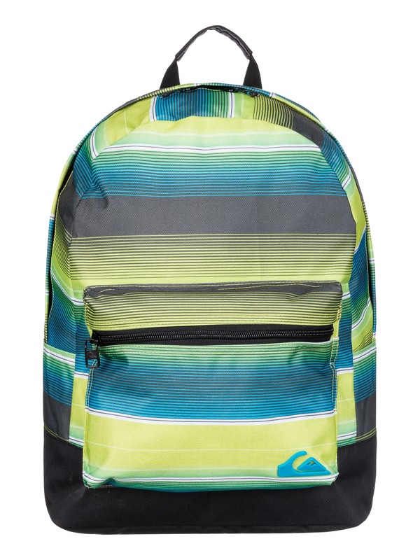 quiksilver, Day Burner Backpack, AG47 VERTIGO STRIPE TARMAC (krp3) 0 Day Burner Backpack EQYBP03138 Quiksilver