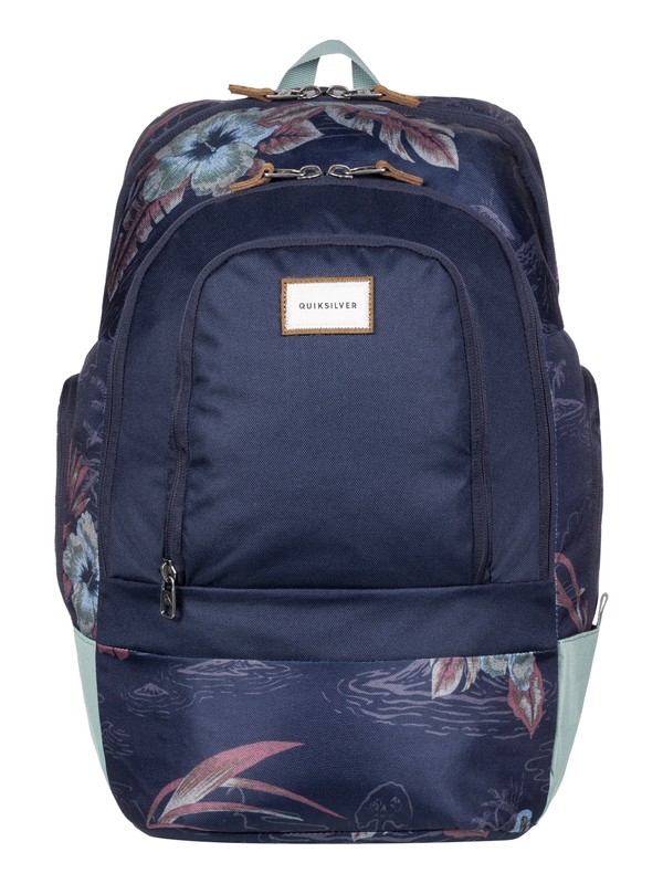 quiksilver, 1969 Special 28L - Large Backpack, BP PARROT JUNGLE NAVY (byj8) 0 1969 Special 28L - Large Backpack Blue EQYBP03270 Quiksilver