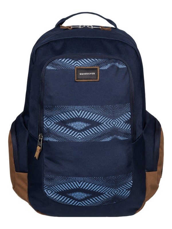 quiksilver, Schoolie 25L - Medium Backpack, BP DREAMWEAVER CAPTAINS BLUE (bme6) 0 Schoolie 25L - Medium Backpack Blue EQYBP03271 Quiksilver