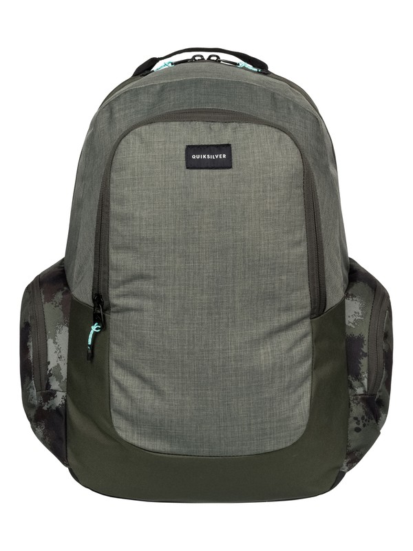 quiksilver, Schoolie 25L - Medium Backpack, BP WAXDOTSCAMO FOREST NIGHT (cns6) 0 Schoolie 25L - Medium Backpack Brown EQYBP03271 Quiksilver