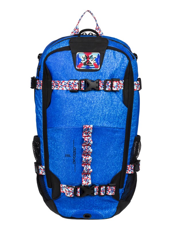 quiksilver, Quiksilver X Julien David - Sac à dos de snowboard de 16L, SODALITE BLUE (byb0) 0 Quiksilver X Julien David - Sac à dos de snowboard de 16L EQYBP03283 Quiksilver