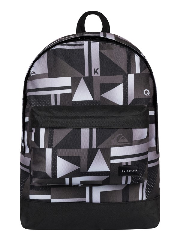 quiksilver, Everyday Poster - Medium Backpack, BLACK MIROR (kvj9) 0 Everyday Poster - Medium Backpack Black EQYBP03337 Quiksilver