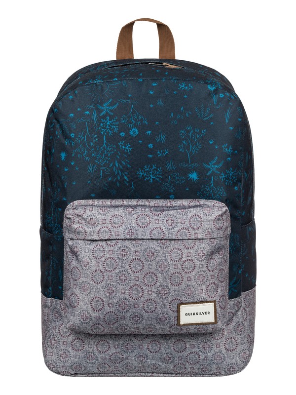 quiksilver, Night Track - Sac à dos moyen, NAVY DEAD GARDEN (byj6) 0 Night Track - Sac à dos moyen Bleu EQYBP03390 Quiksilver