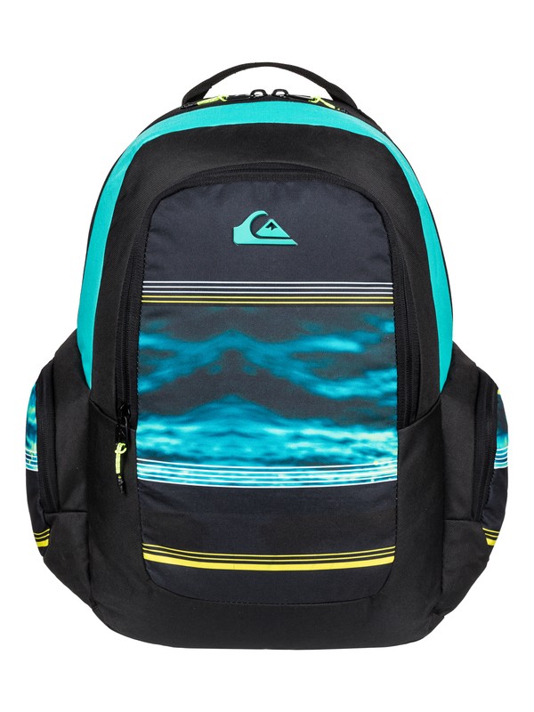 quiksilver, Schoolie - Medium Backpack, VIRDIANA GREEN WATER FADE (bfn6) 0 Schoolie - Medium Backpack EQYBP03391 Quiksilver