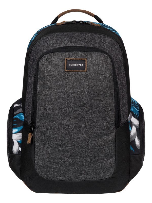 quiksilver, Schoolie - Medium Backpack, BONNIE BLUE CLASSIC FLOWER (bjb6) 0 Schoolie - Medium Backpack Blue EQYBP03391 Quiksilver