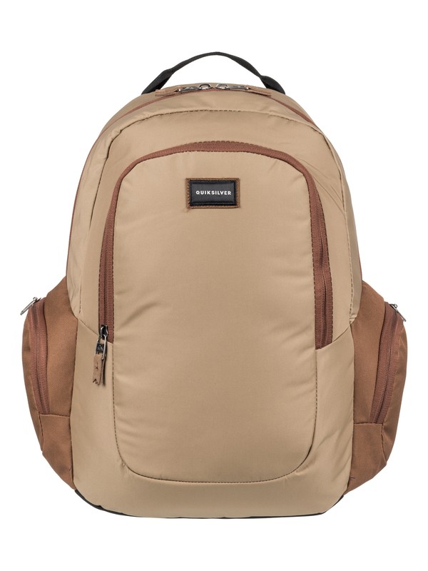 quiksilver, Schoolie Plus 25L - Medium Backpack, BONE BROWN (cmt0) 0 Schoolie Plus 25L - Medium Backpack Brown EQYBP03403 Quiksilver