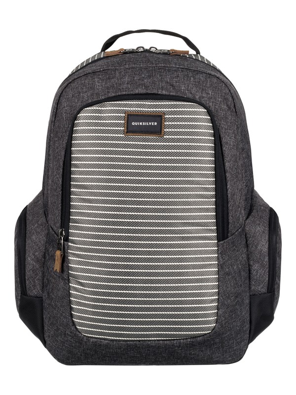 quiksilver, Schoolie Plus 25L - Sac à dos moyen, DARK GREY HEATHER (ktfh) 0 Schoolie Plus 25L - Sac à dos moyen Noir EQYBP03403 Quiksilver