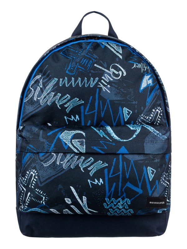 quiksilver, Everyday Poster 25L Medium Backpack, DARK DENIM THUNDERBOLTS (brq8) 0 Everyday Poster 25L Medium Backpack EQYBP03406 Quiksilver