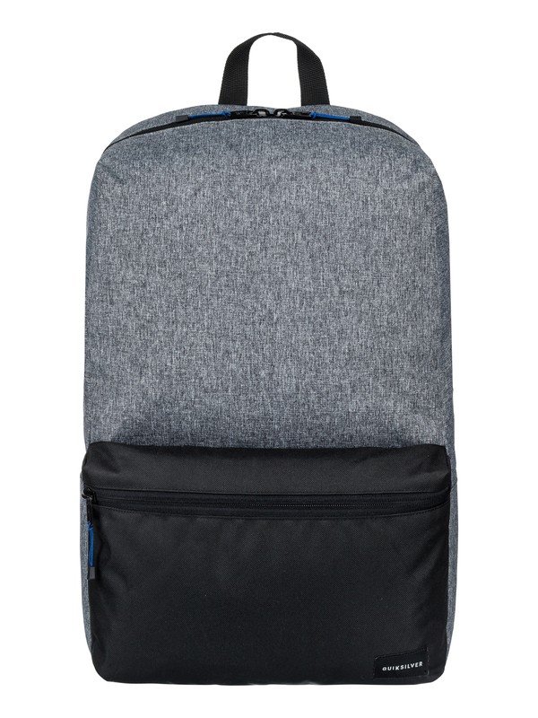 quiksilver, Night Track 24L - mittelgroßer Rucksack, BLACK / LIGHT GREY HEATHER (xkks) 0 Night Track 24L - mittelgroßer Rucksack Schwarz EQYBP03407 Quiksilver