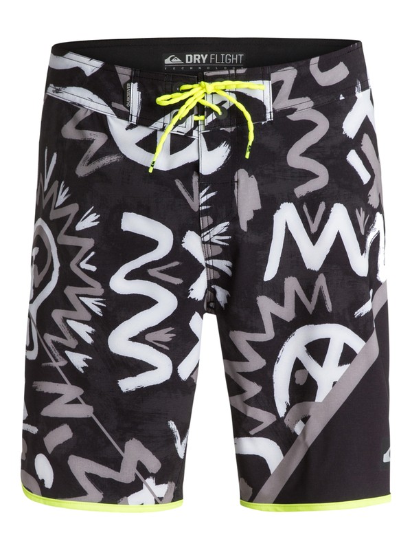 quiksilver, AG47 New Wave 20" Boardshorts, AG47 NEW WAVE STEEPLE GREY (smc6) 0 AG47 New Wave 20" Boardshorts Grey EQYBS03172 Quiksilver
