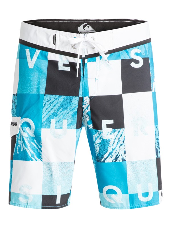 quiksilver, Check Remix 19" - Boardshort, CHECK REMIX HAWAIIAN OCEAN (bmj6) 0 Check Remix 19" - Boardshort EQYBS03251 Quiksilver
