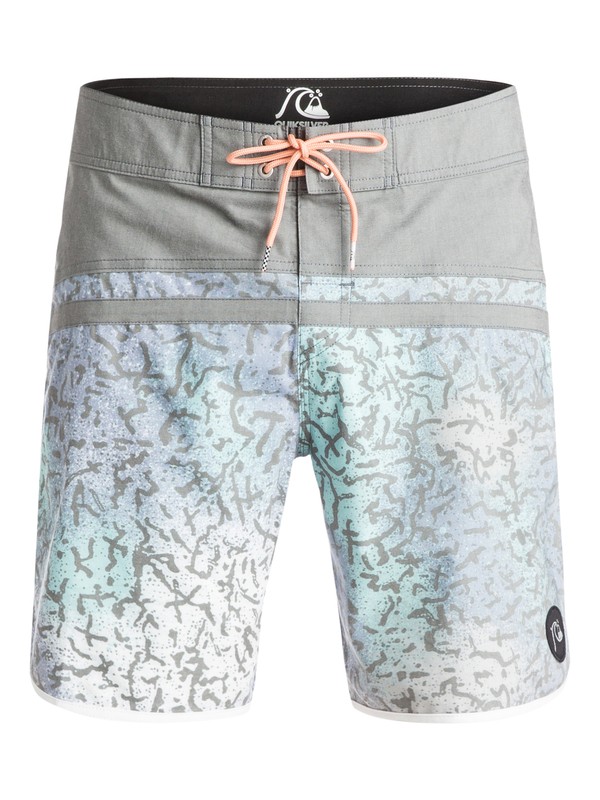 quiksilver, Stomp Cracked Scallop 18" - Boardshort, CASTLEROCK (kpv0) 0 Stomp Cracked Scallop 18" - Boardshort EQYBS03265 Quiksilver