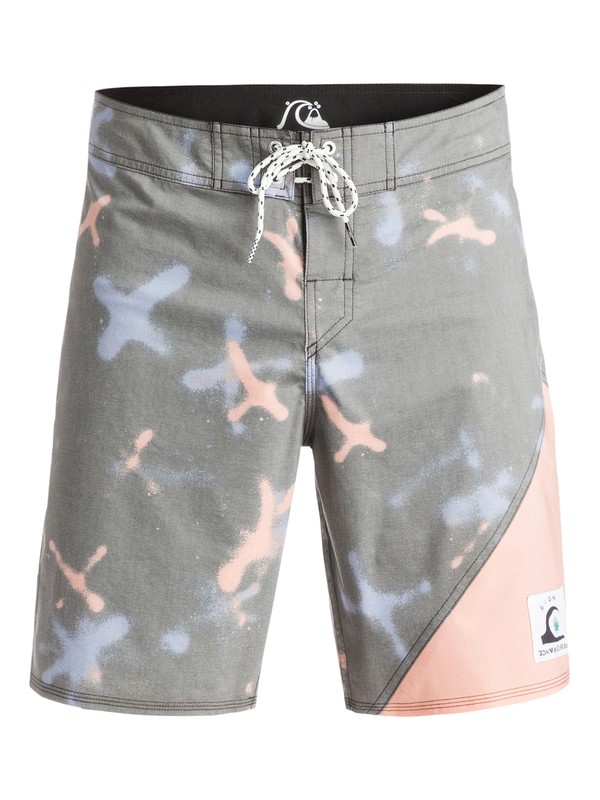 quiksilver, New Wave Markings 19" - Boardshort, BP MARKINGS TARMAC (kta9) 0 New Wave Markings 19" - Boardshort Noir EQYBS03270 Quiksilver