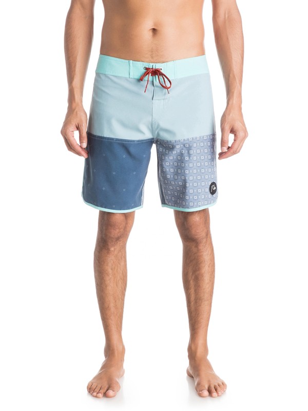 quiksilver, Quad Block 18" - Boardshort, TOURMALINE (bhj0) 0 Quad Block 18" - Boardshort EQYBS03284 Quiksilver