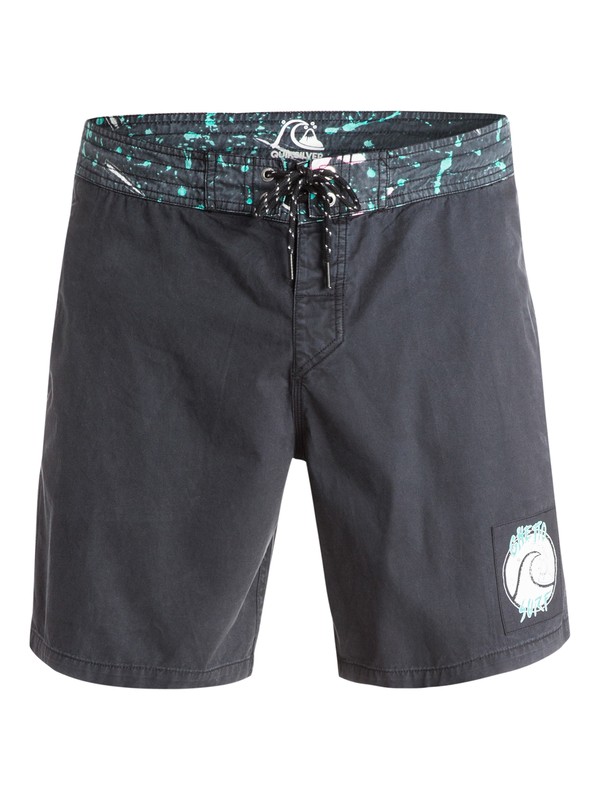 quiksilver, Ghetto Acid 18" - Boardshort, BLACK (kvj0) 0 Ghetto Acid 18" - Boardshort EQYBS03285 Quiksilver