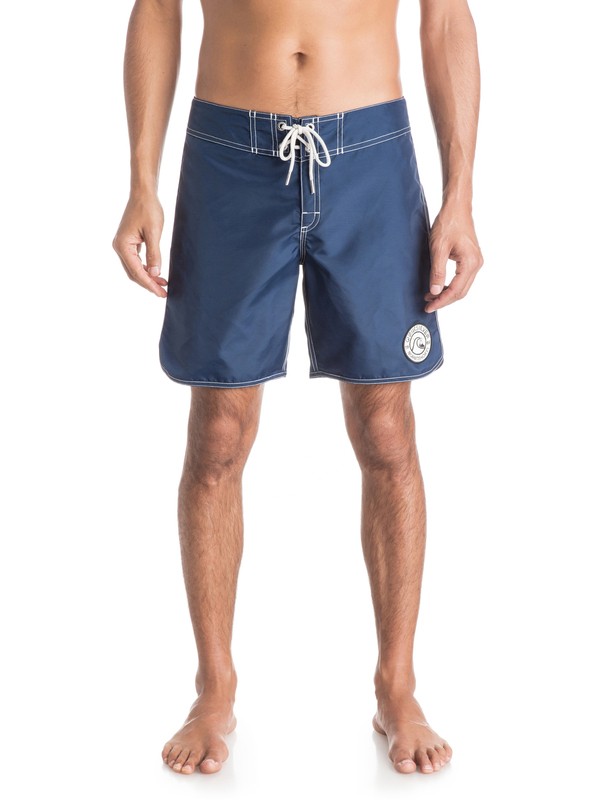 quiksilver, Nylon Original Scallop 18" - Boardshort, MEDIEVAL BLUE (bte0) 0 Nylon Original Scallop 18" - Boardshort EQYBS03303 Quiksilver